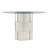 Arkesha 4 - Person Glass Top Pedestal Dining Set-29920724