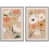 White Floater Framed