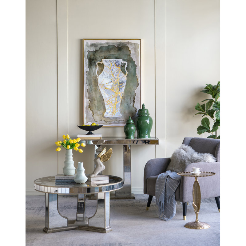 Hand-Painted Amphora Vase Wall Art