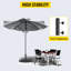Base de parasol autoportante Fayzaan