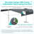 Double-Sided Outdoor Patio Manual Awning-129438280