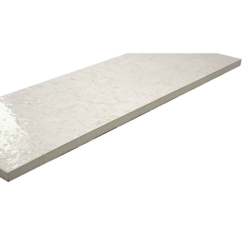 Pagoni 4 In. X 13 In. Glossy Porcelain Wall Tile (8.47 Sq. Ft./Case), White