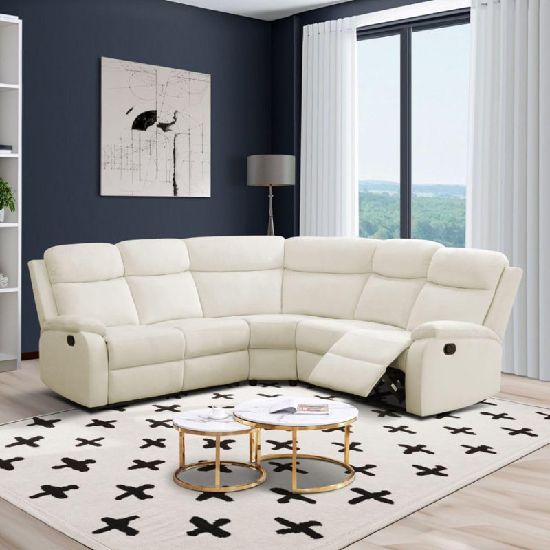 Canapé modulaire inclinable 3 pièces Lujoso 