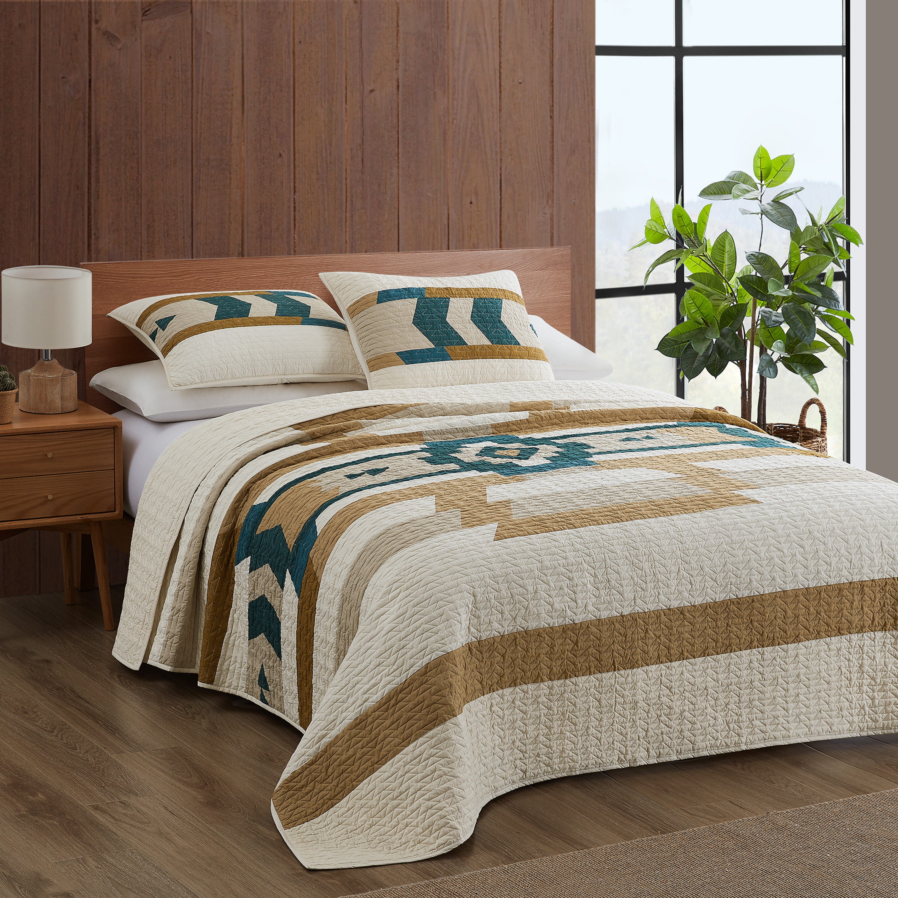 Pendleton Trail Star Cotton Quilt Set Wayfair