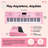 Piano Keyboard For Beginner,61 Keys Electric Keyboard Piano Portable Music Keyboard With Lighted Up Keys For Kids Teens, Back To School Piano With Stand Pedal Microphone USB-101292793