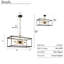Marval 8-Light Kitchen Island Cage/Lantern Pendant