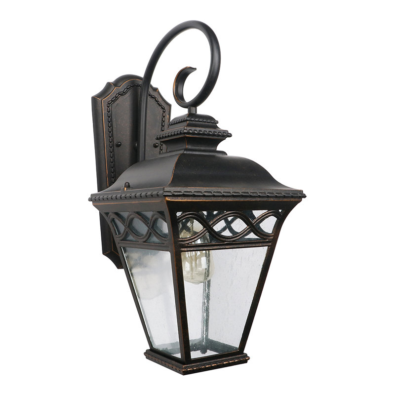 Éclairage extérieur 1 lumière en bronze huilé Boganville, H 23,63 po x l 10,75 po x P 14,5 po