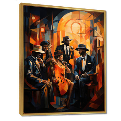 Reproduction d'art sur toile Hundson Jazz Harlem Renaissance V - African American