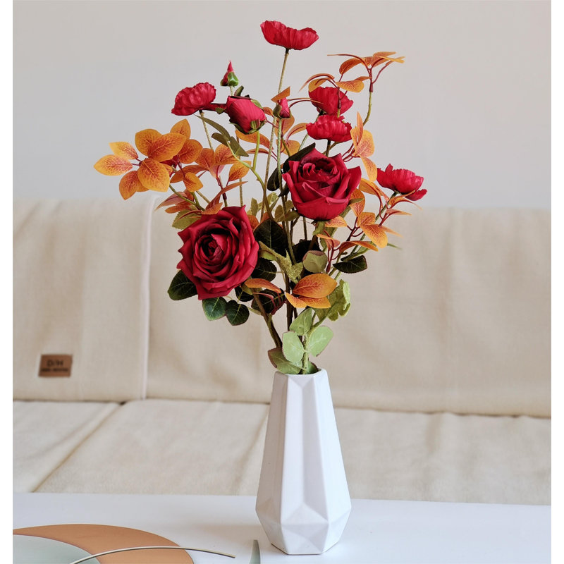 Centre de table Roses en pot
