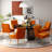Baudel Tufted Velvet Side Chair with Metal Legs (Set of 6)-2118699837