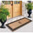 Monogrammed Triple Classic Border Natural Coir Door Mat with PVC Backing – Heavy-Duty, Anti-Shed & Easy to Clean-91901861-92575795