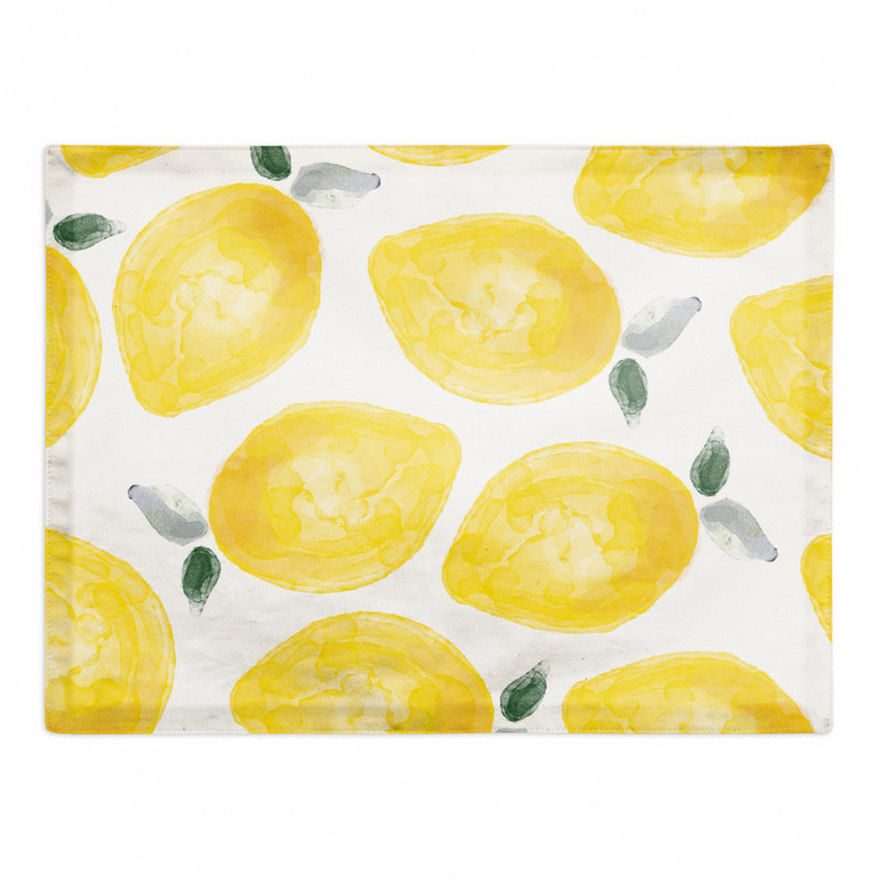Hilburn Polyester No Pattern Rectangle Placemat