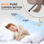 Ventilateurs de plafond intelligents modernes de 20,5 po avec télécommande et éclairage, lumières DEL à intensité variable, ventilateur de plafond silencieux à moteur à courant continu à 6 vitesses