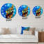 Horloge murale nautique et côtière-60187839