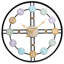 Dozier Metal Wall Clock-487952566