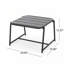 Ensemble charmant de table et chaises de patio pour une détente ultime-243558525