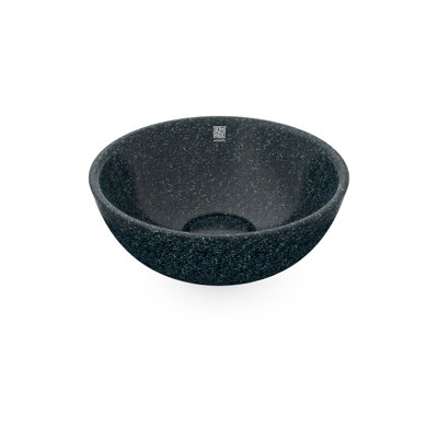Woodio Soft40 15.75'' Wood Circular Bathroom Sink