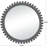 Lizabeta Solid Wood Circle Mirror-113006478