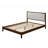 Evelyn Solid Wood Boucle Upholstered Headboard Bed Frame - Queen Size-519511887