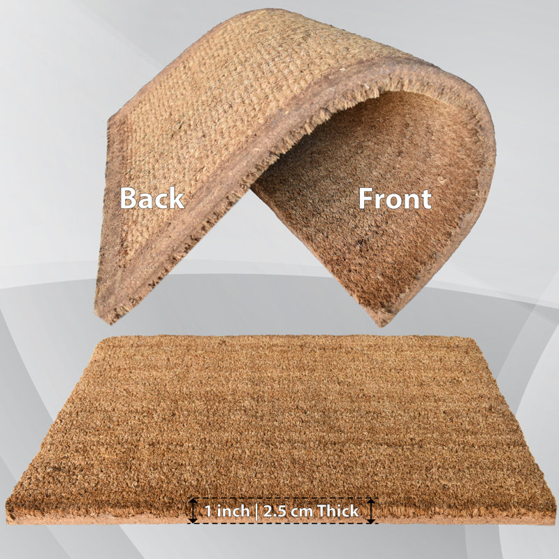 Tapis d'entrée / extérieur antidérapant Hesson 29,5 po x 17,7 po