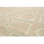 Tapis beige noué à la main de conception unique 7 pi 11 po x 9 pi 11 po Kaleya