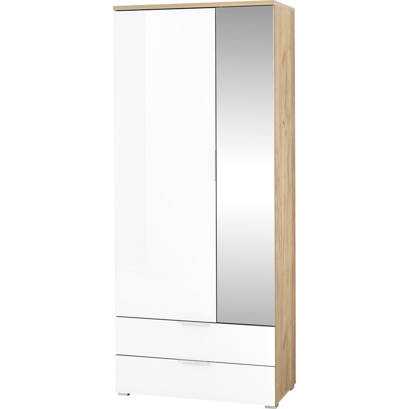Edisson 2 Door Manufactured Wood Wardrobe