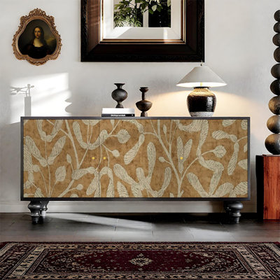 Practical Retro-Inspired Sideboard