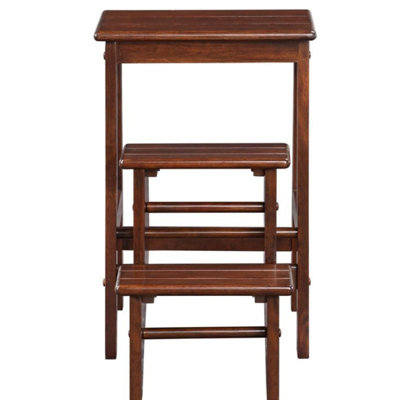 Elledge Solid Wood Accent Stool