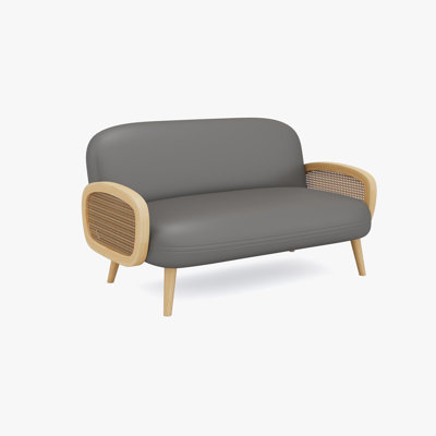 Faux Leather Upholstered Bench