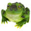 Statue de jardin Ribbit la grenouille-88122629
