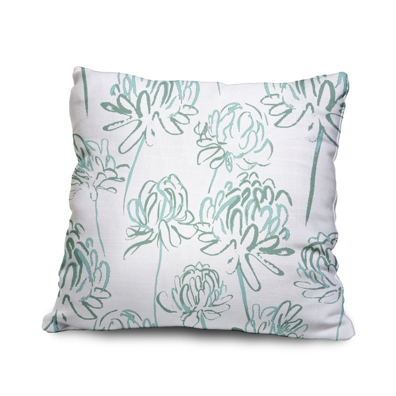  Housse et insert de coussin extérieur d'extérieur, 18" x 18", Vert