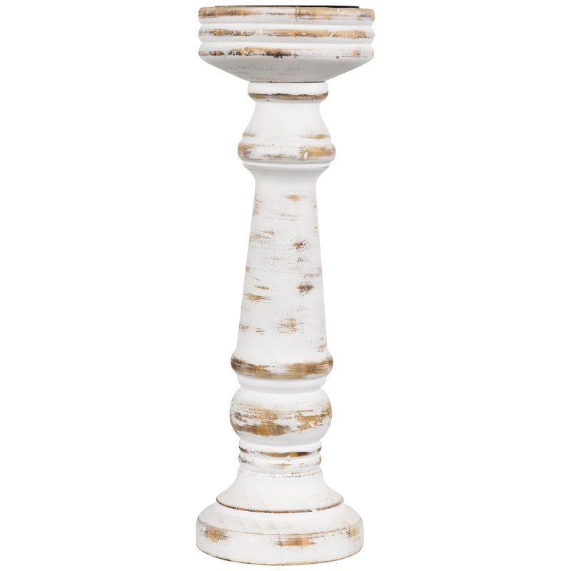 12'' H Wood Tabletop Pillar