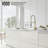 Zurich 27" H 1-handle Pull-Down Kitchen Faucet-100097102