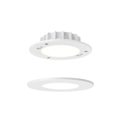 Alter 4 in. 9 W Air-Tight IC Rated LED Canless Standard Recessed Lighting Kit