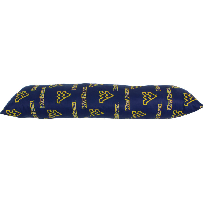 100% Cotton Lumbar Pillow, West Virginia Mountaineers