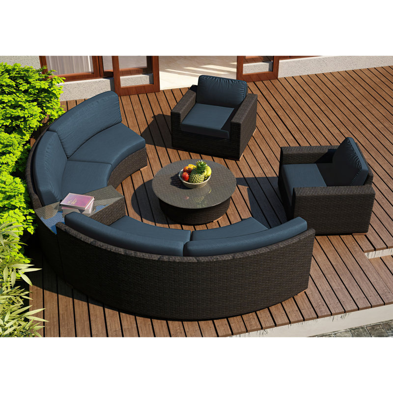 Arden Outdoor 6 - Piece Conversation Set, Spectrum Indigo Sunbrella®