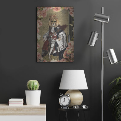 «The King» par Elo Marc, art mural en métal