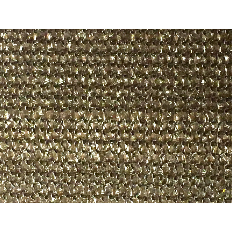 Écran tricoté en tissu d'intimité, Brun, H 93,6 po x l 1800 po x P 0,5 po