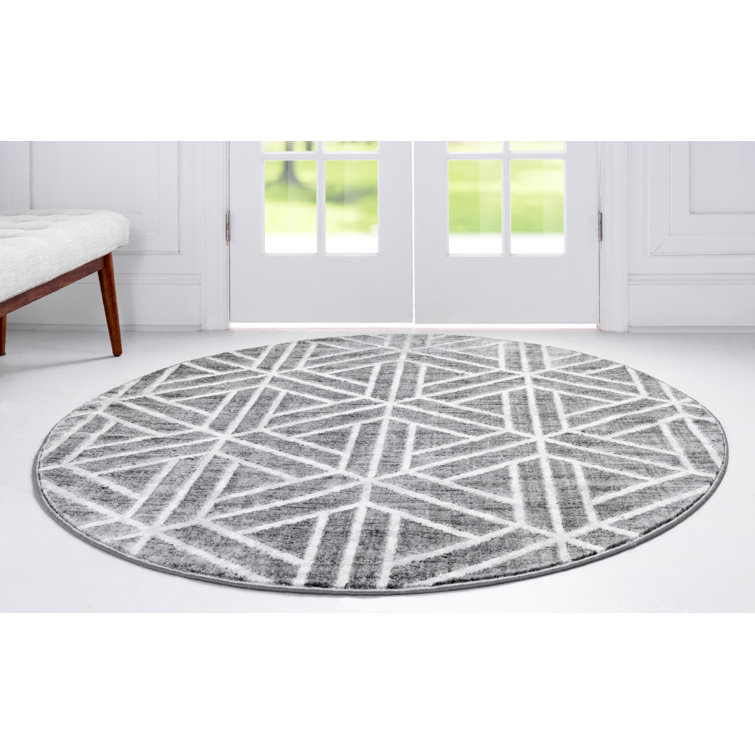 Tapis gris foncé / gris Quercioli