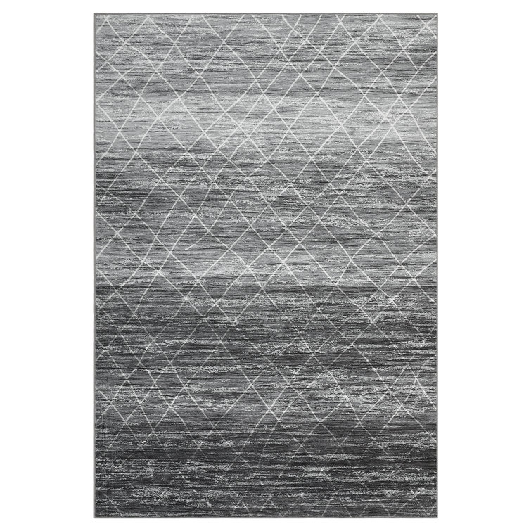 Farquhar Boho Machine Washable Rug with Rubber Backing for Living Room Geometric Non-Slip Area Rug Indoor Carpet Non-Shedding Rug for Bedroom Dining Room Hallway Kitchen Office Playroom Nursery