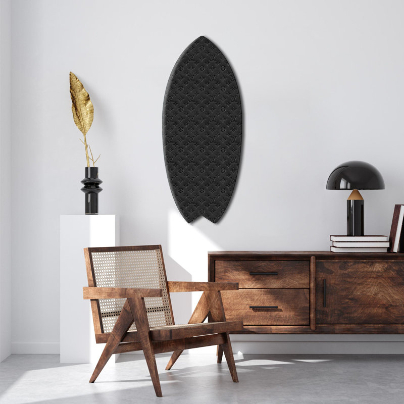 Parisian Skimboard Fashion and Glam Acrylic by Oliver Gal