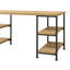 Bureau en chêne doré (sans les chaises de bureau)