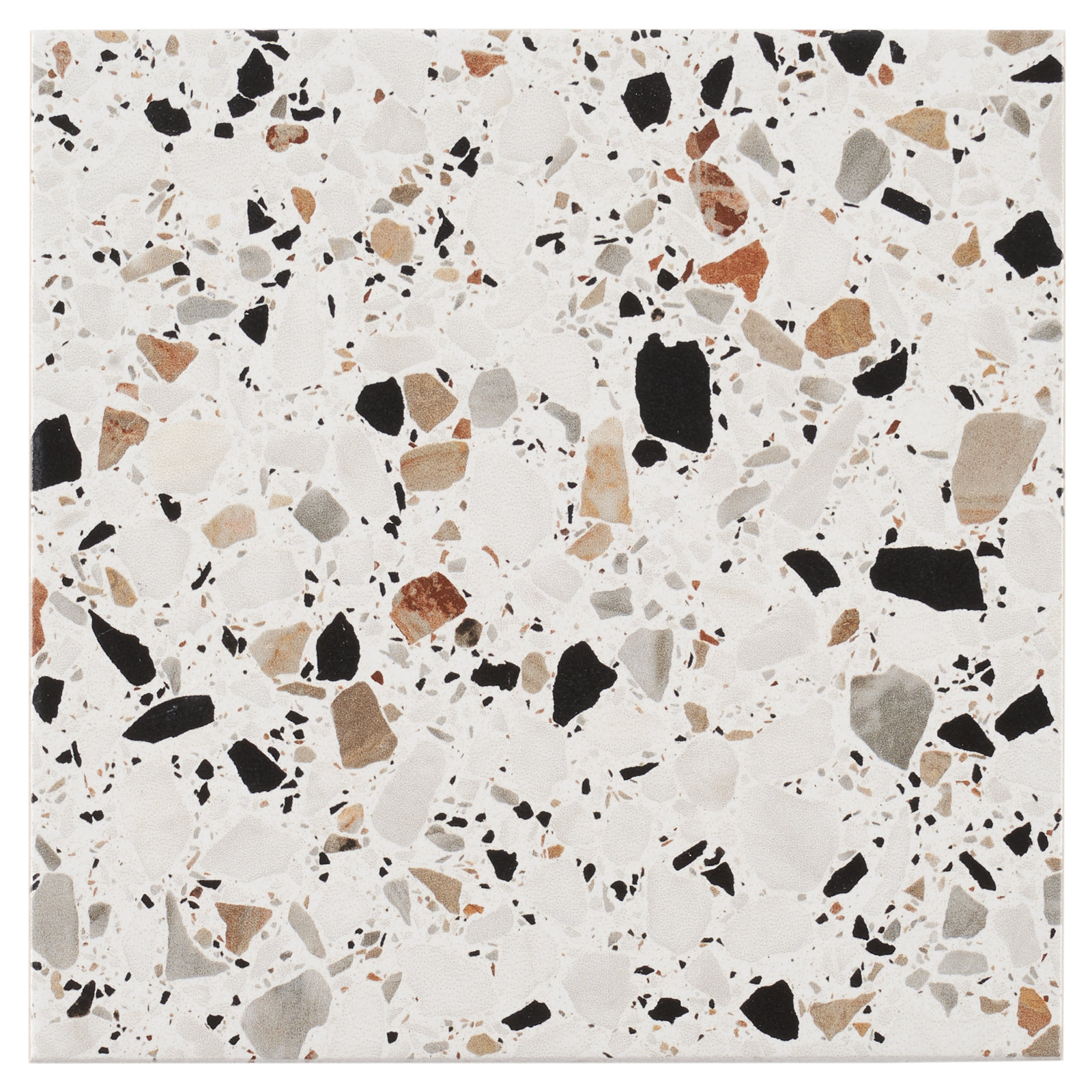 Grist 8" x 8" Porcelain Tile, Light Gray
