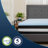 Capri Comfortable Sleep 12" CertiPUR-US Certified Pocket Spring Mattress & 3" Gel Memory Foam Topper-1911095564