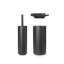 Mindset Toilet Accessory Set Of 3 - Toilet Brush And Holder, Toilet Roll Holder And Toilet Roll Dispenser-102719835