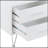 Deoss White Finish Accent Table-468029139