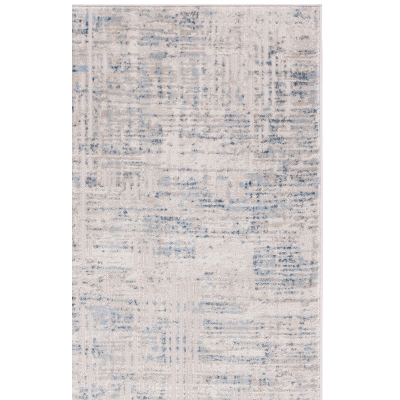 Tapis abstrait Oglesbee Performance, Rectangle 6 pi 7 po x 8 pi 6 po
