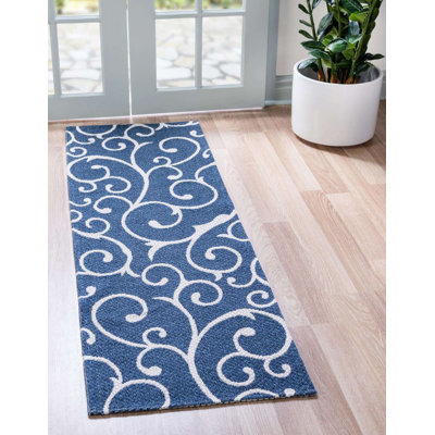 California Cotton Abstract Indoor Rug