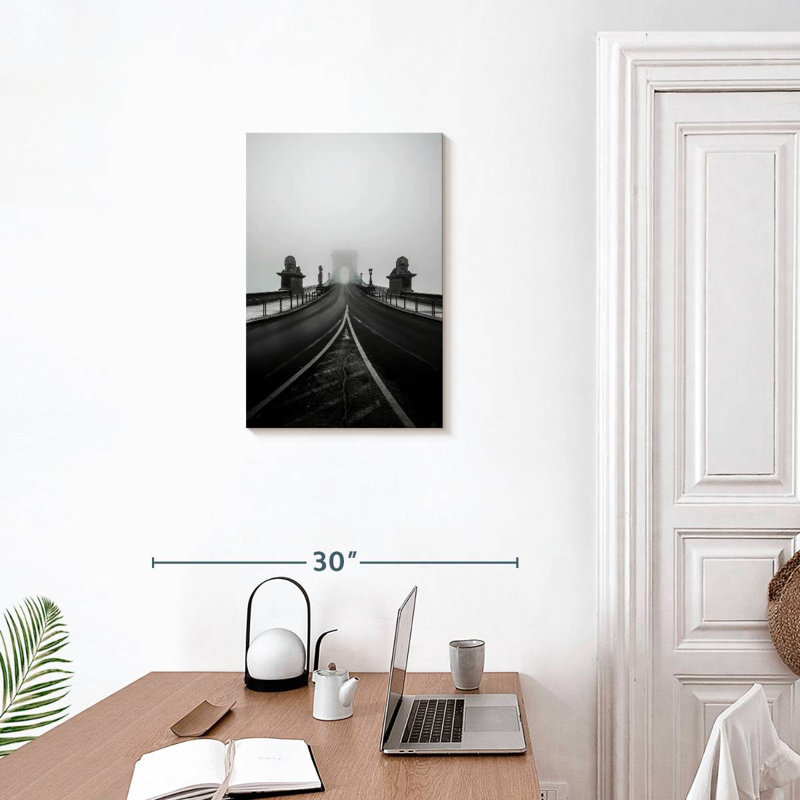 Pont Mehar Danube à Budapest, H 24 po x l 16 po
