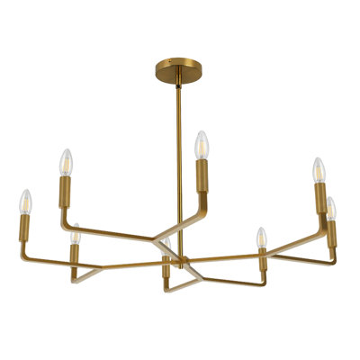 Arkady 8 - Light Dimmable Empire Chandelier